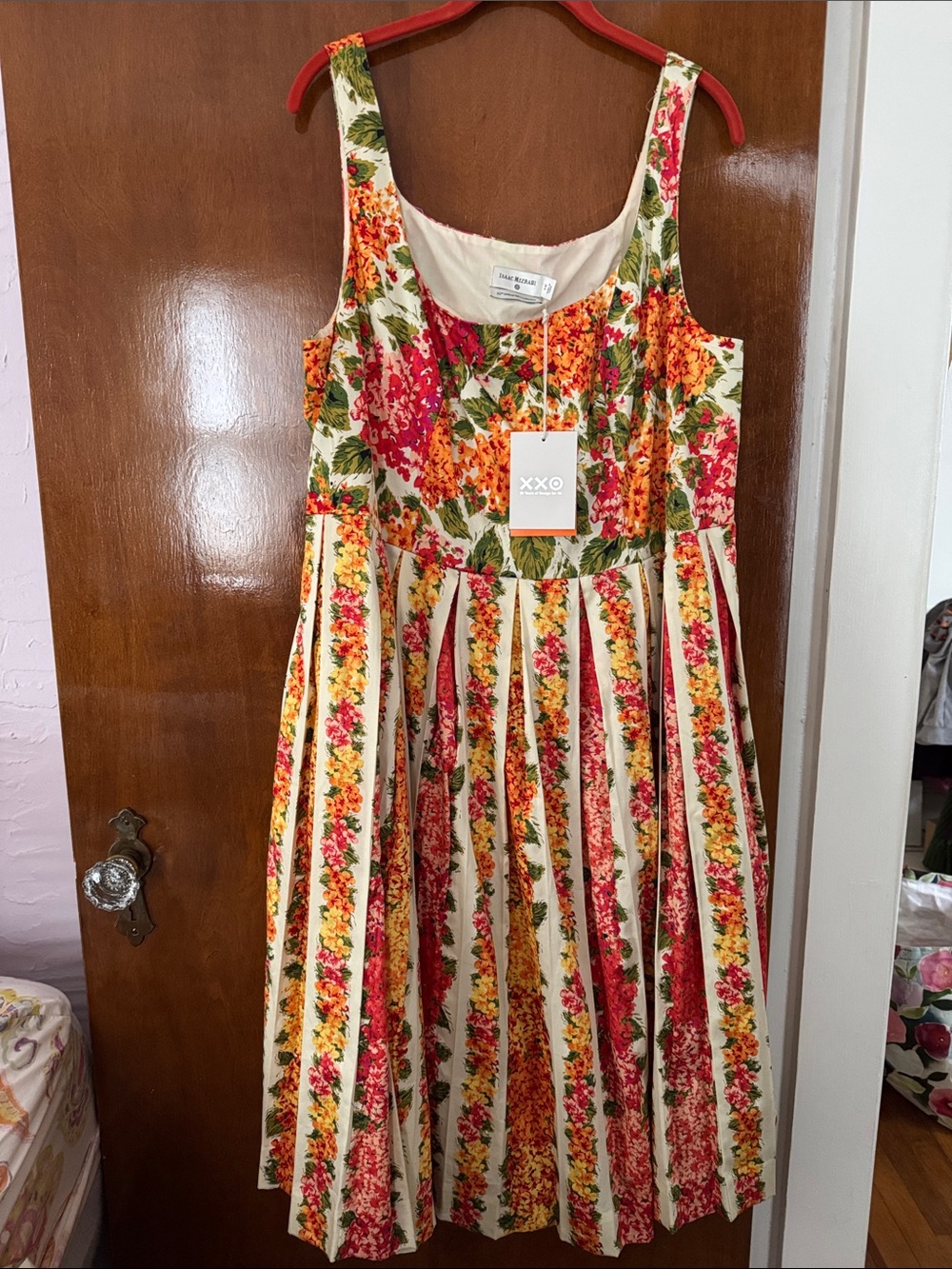 NWT Gorgeous Isaac Mizrahi for Target Pleated Dress, size 1X